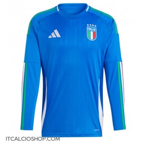 Italia Prima Maglia Europei 2024 Manica Lunga